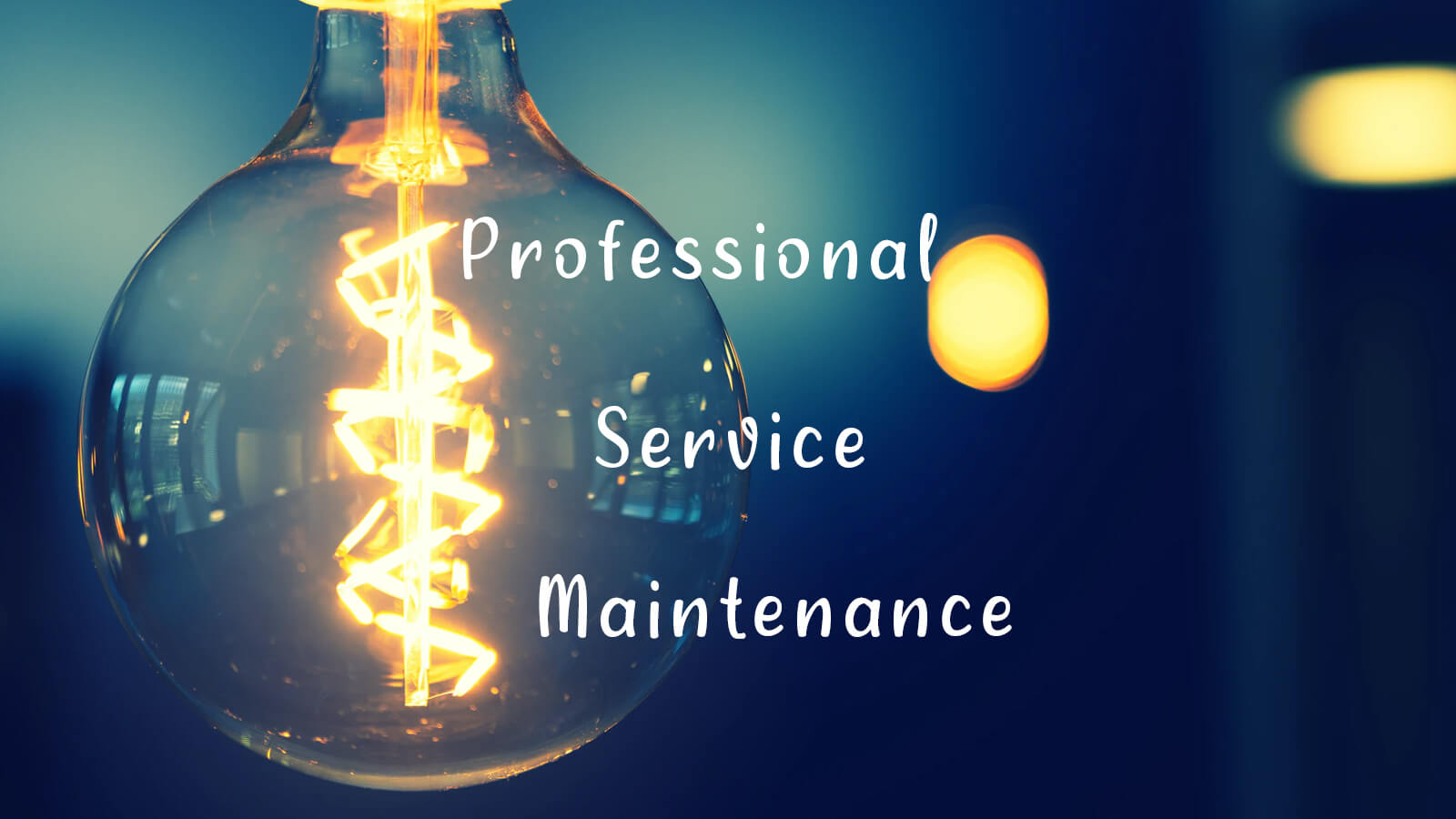 service and maintenance